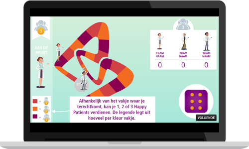 Gamified scientific meetings with HCPs for respiratory disease